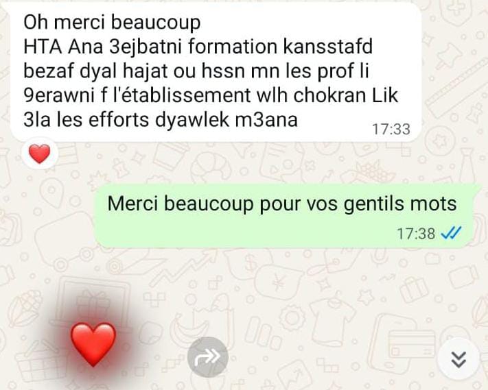 WhatsApp Feedback Imane